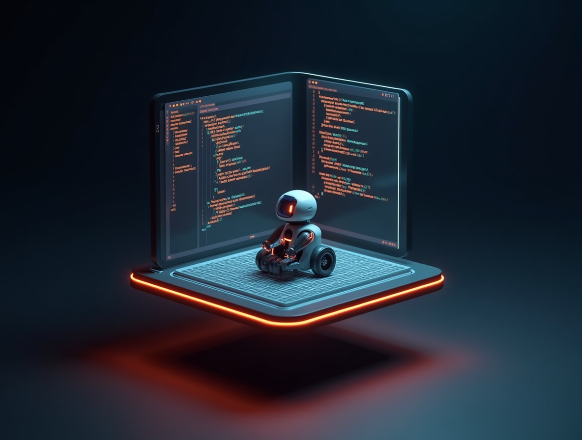 A preview of the RobotForge simulator